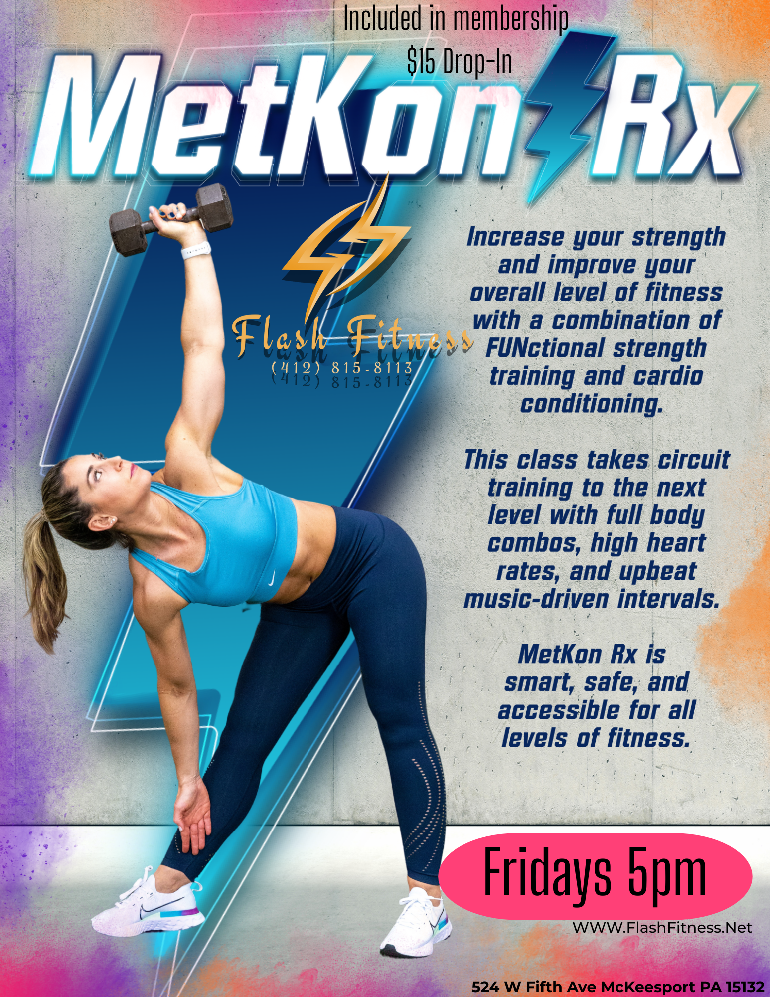 Zumba with Hope at Flash Fitness